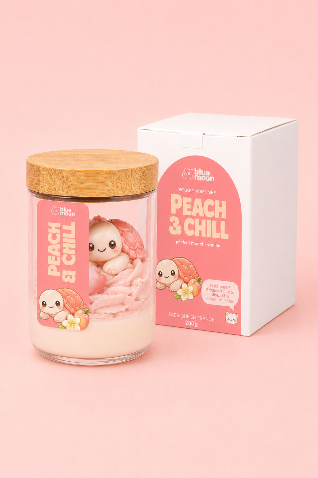 Bougie parfumée - Peach & Chill