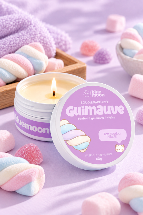 Bougie parfumée - Guimauve