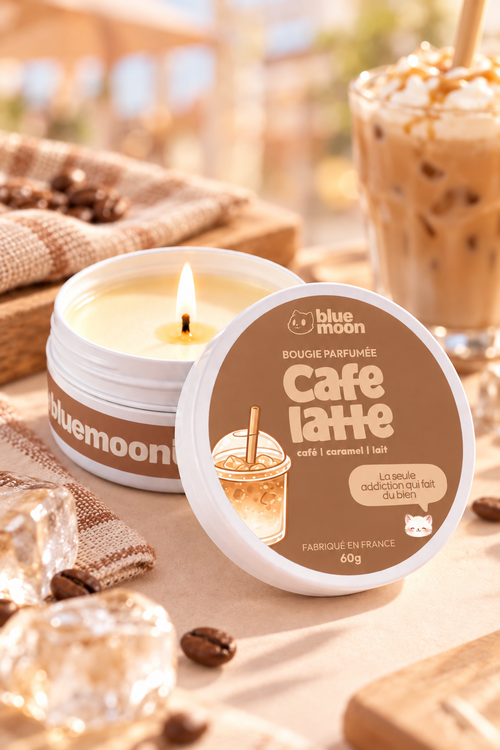 Bougie parfumée - Café latte