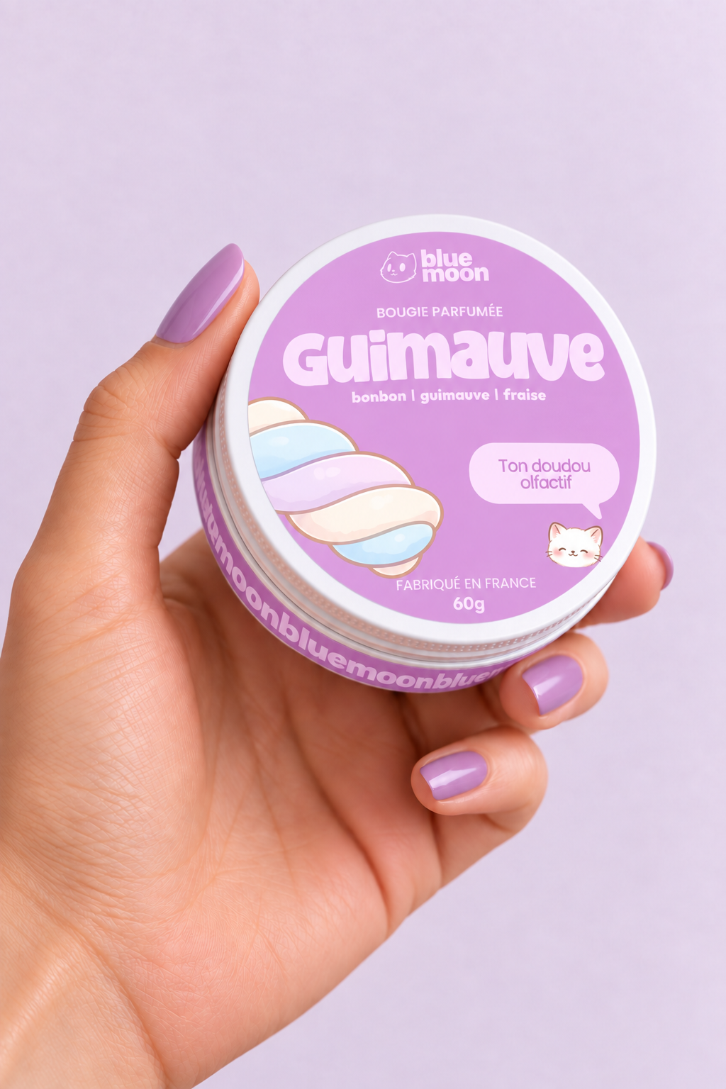 Bougie parfumée - Guimauve