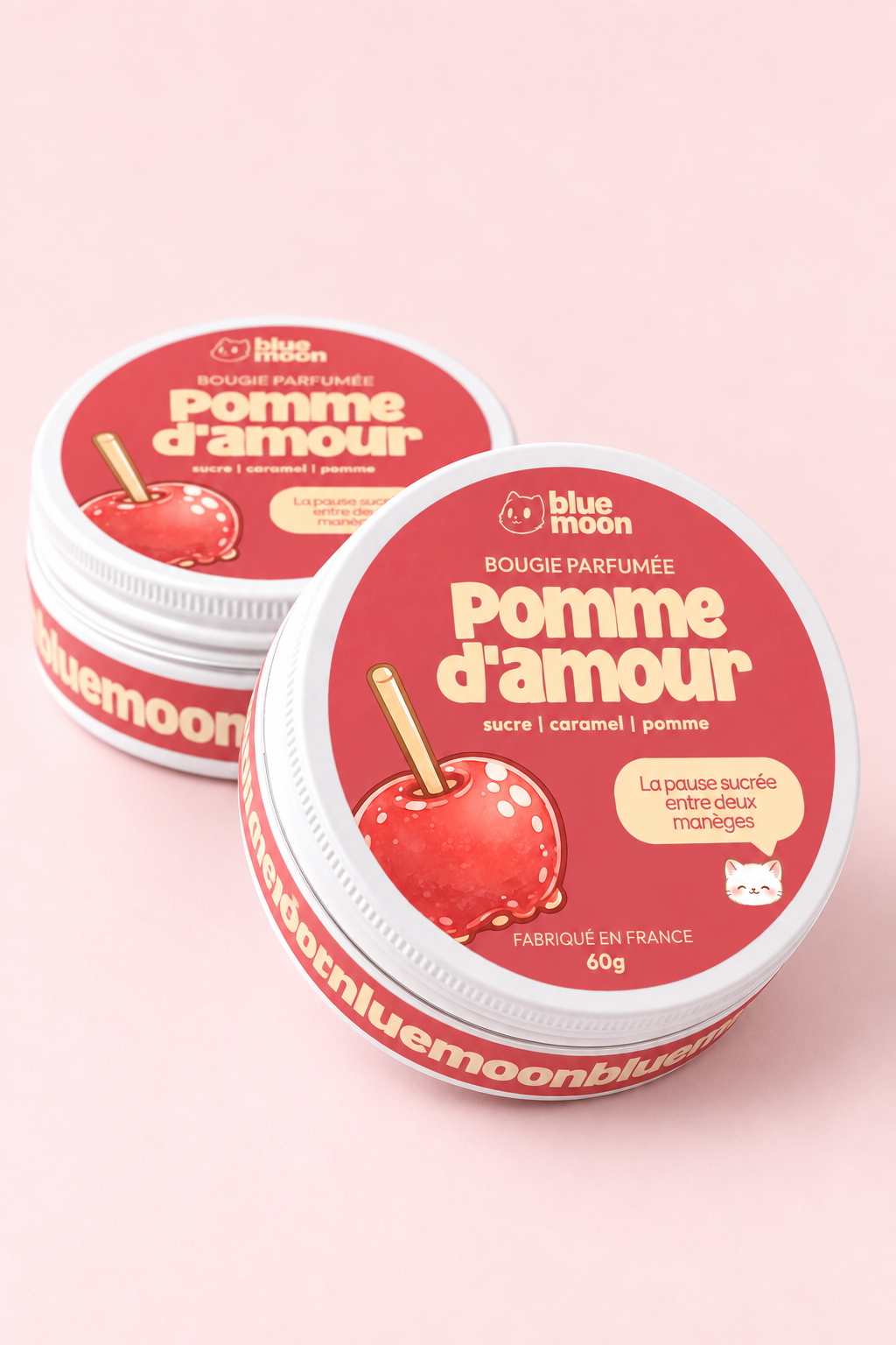 Bougie parfumée - Pomme d'amour