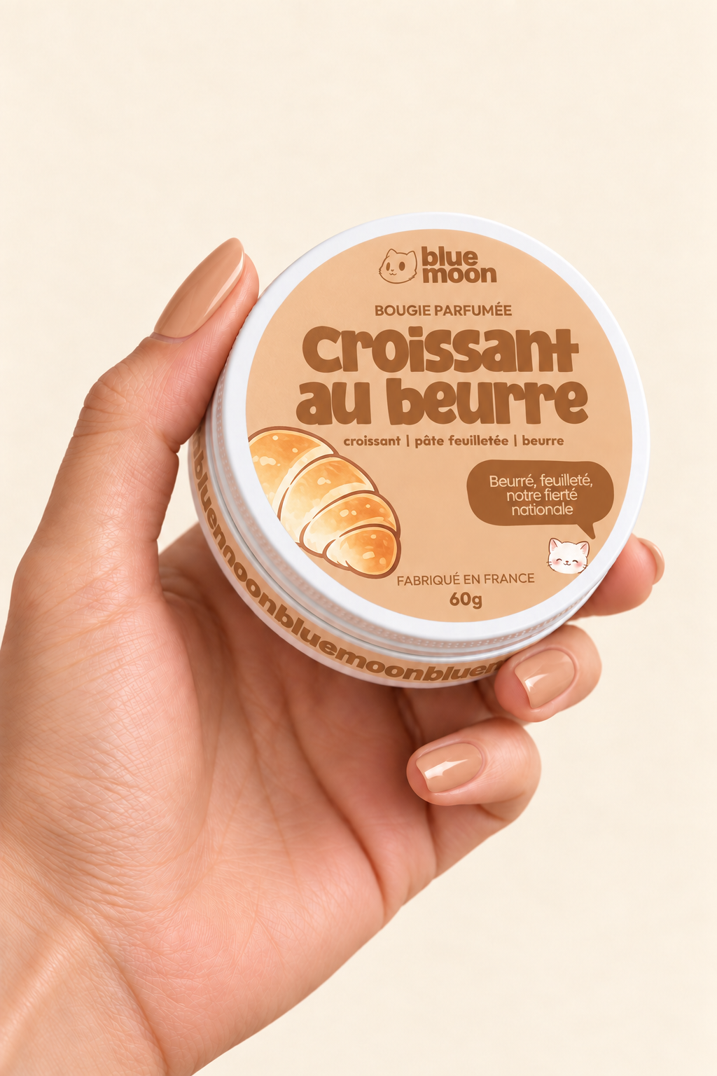 Bougie parfumée - Croissant au beurre