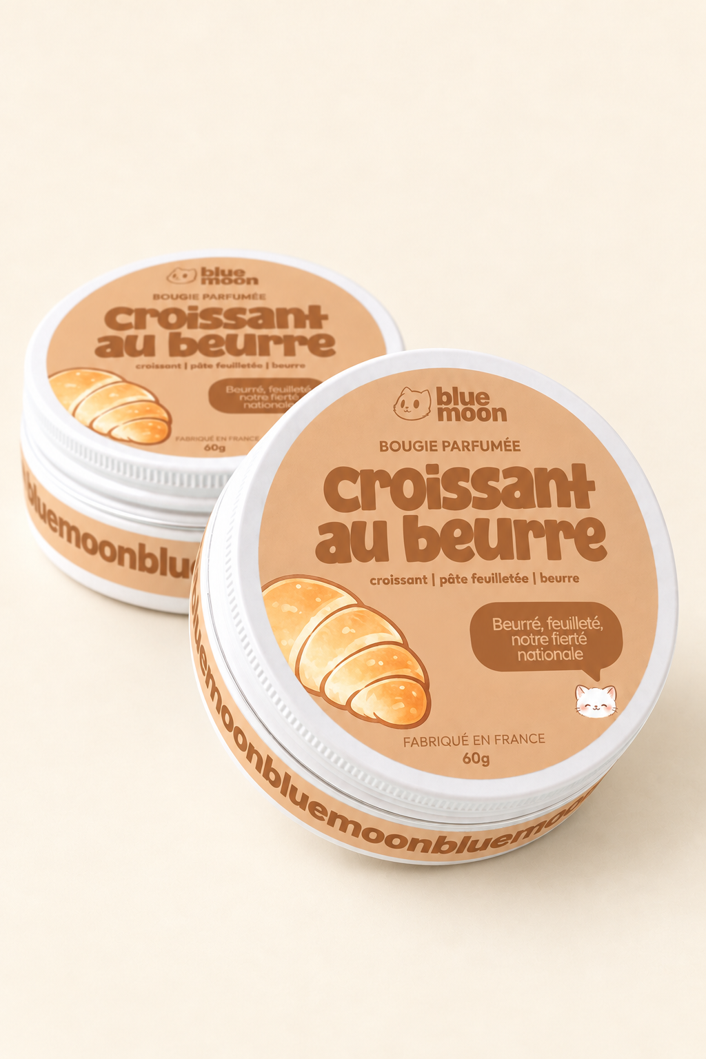 Bougie parfumée - Croissant au beurre