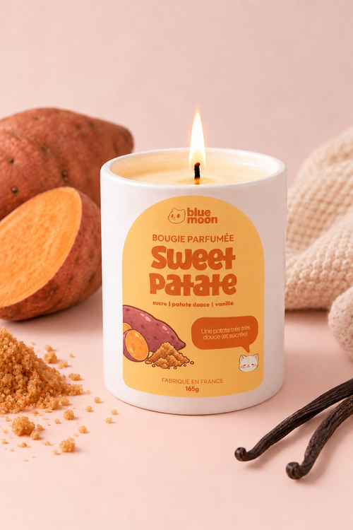 Bougie parfumée -Sweet patate