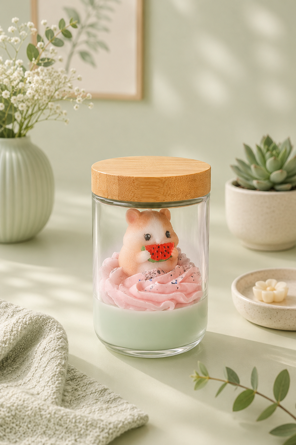 Bougie parfumée - Croque Pastèque