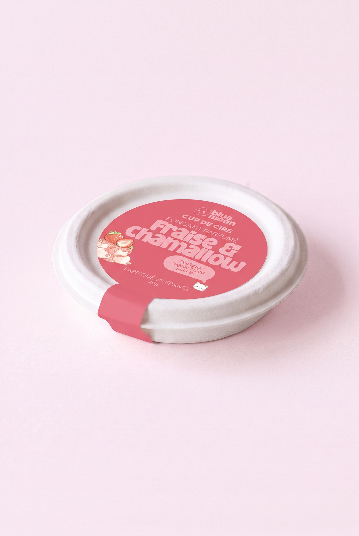 Fondant parfumé - Fraise & chamallow