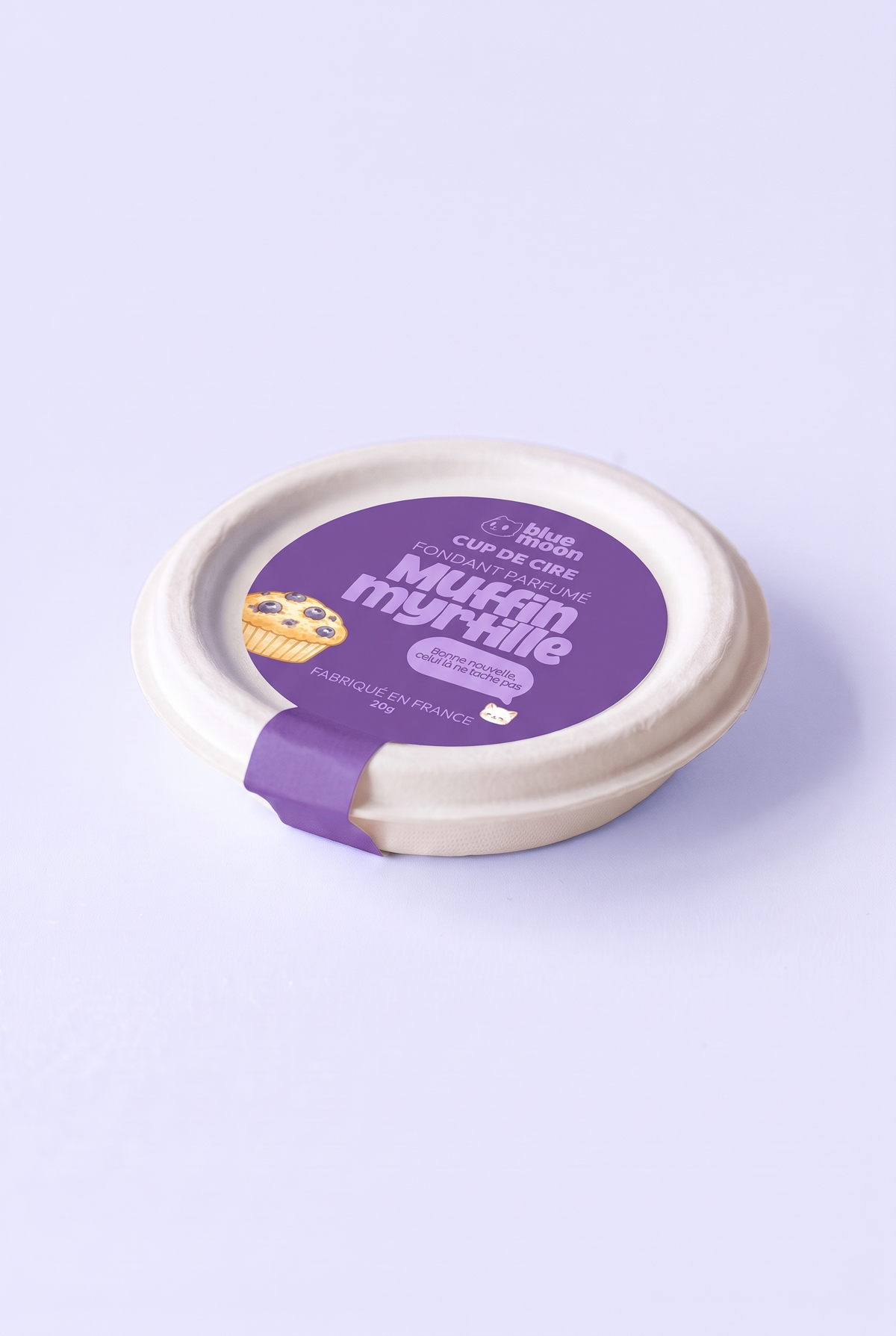 Fondant parfumé - Muffin myrtille