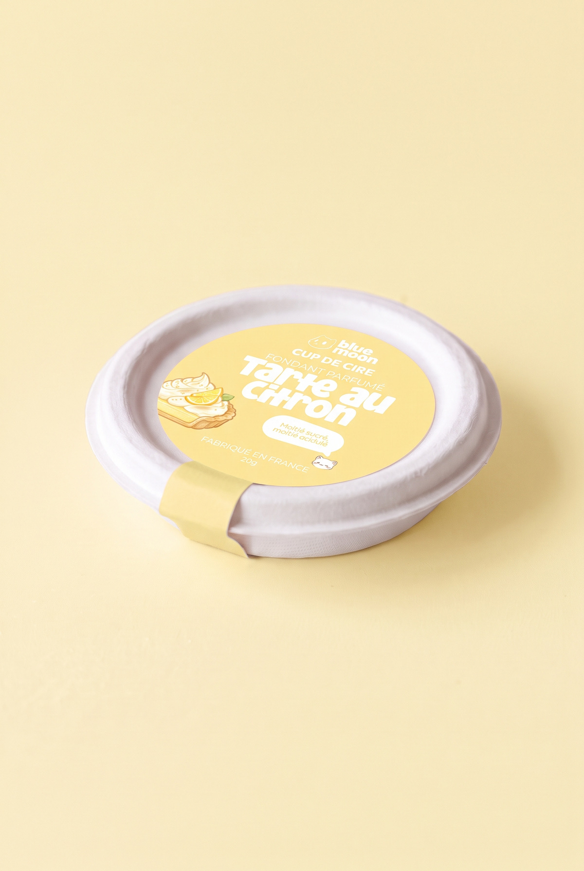 Fondant parfumé - Tarte au citron