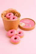 Pink Glazed Donuts
