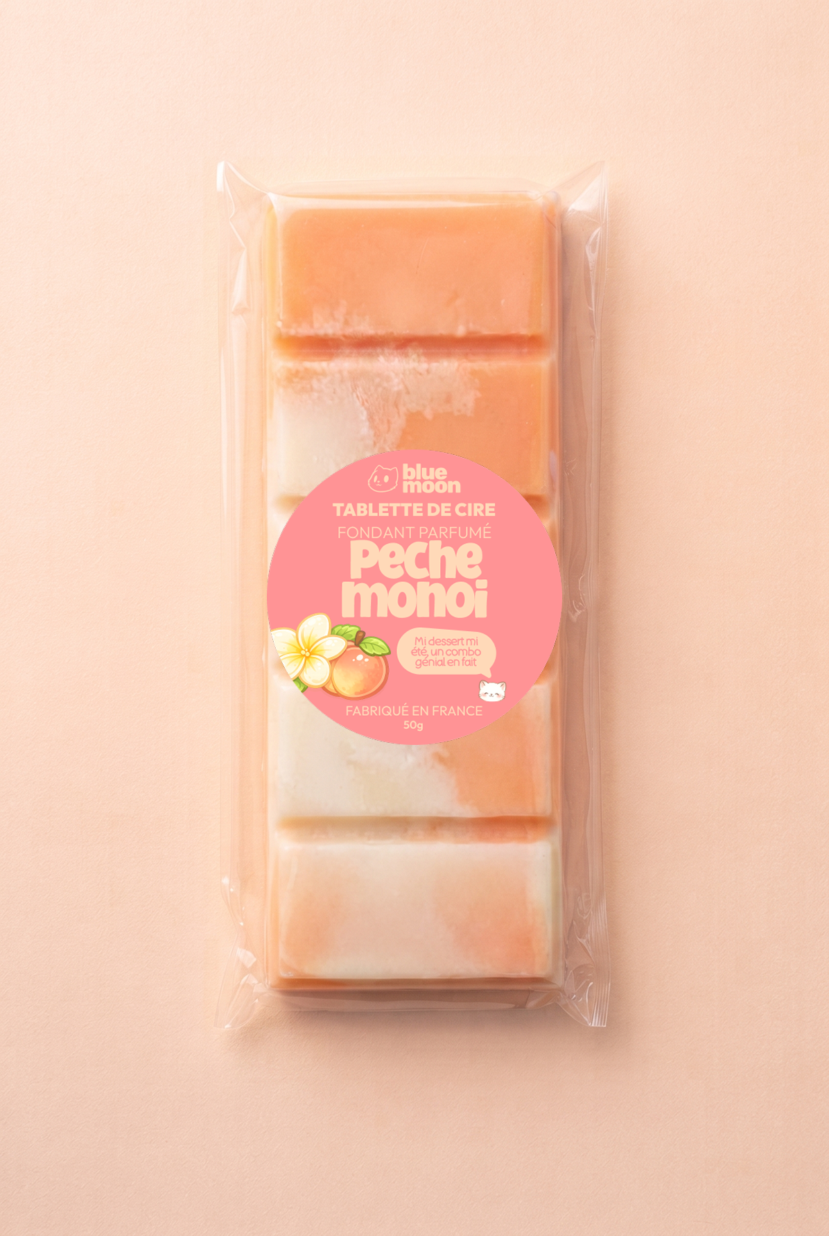 Fondant parfumé - Pêche monoï