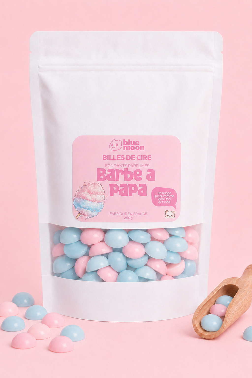 Fondants parfumés - Barbe à papa