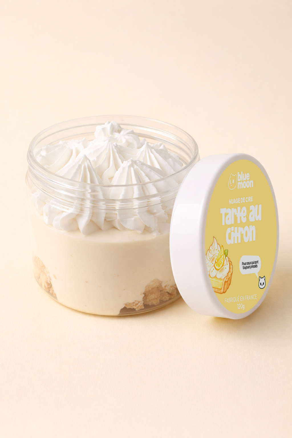 Fondant parfumé - Tarte au citron