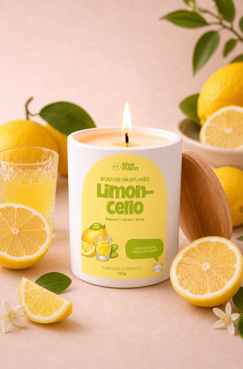 Bougie parfumée - Limoncello