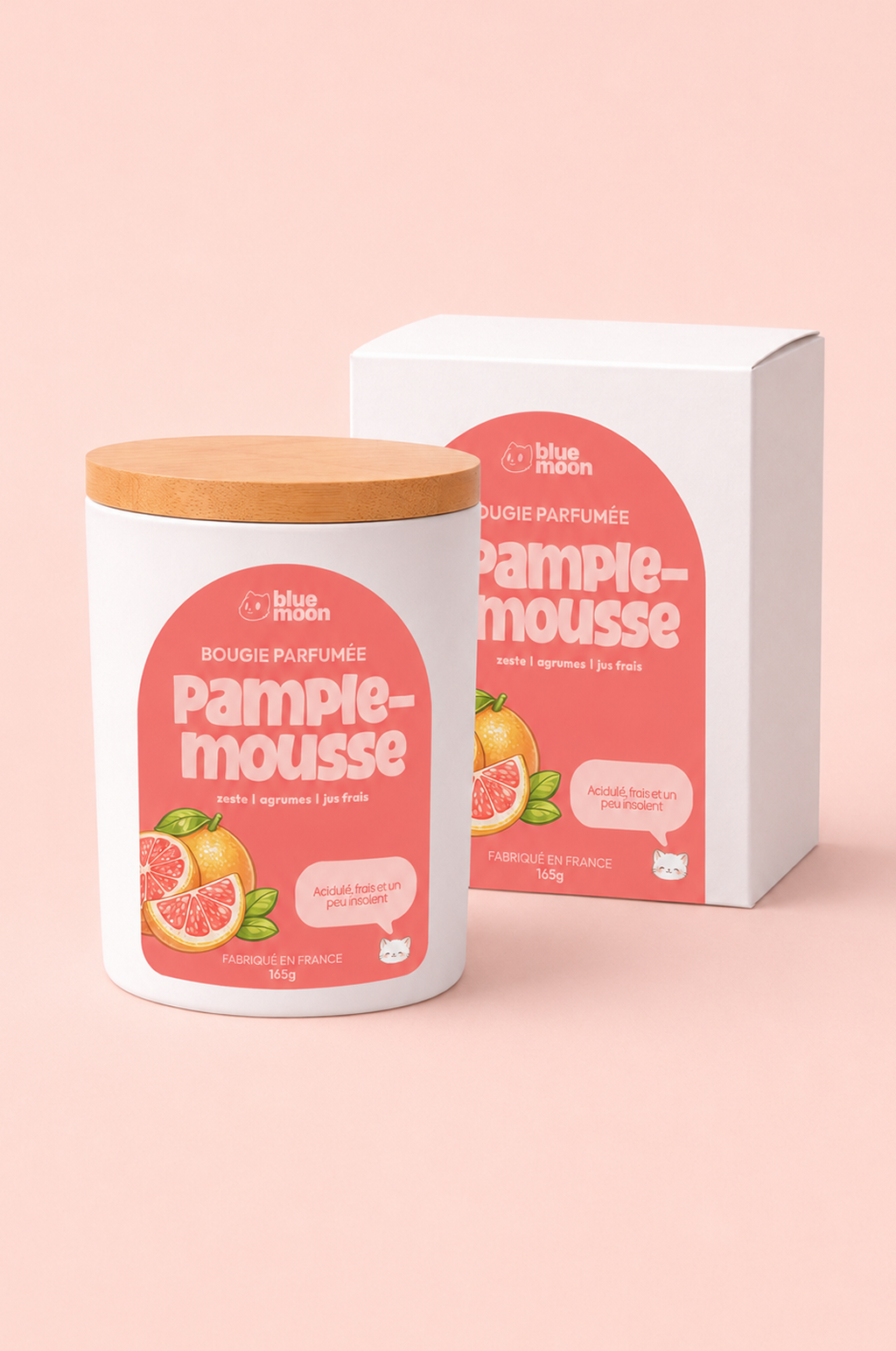 Bougie parfumée - Pamplemousse