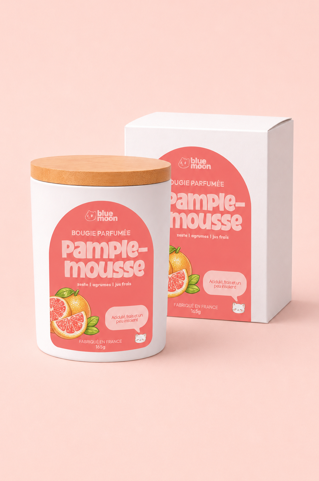 Bougie parfumée - Pamplemousse