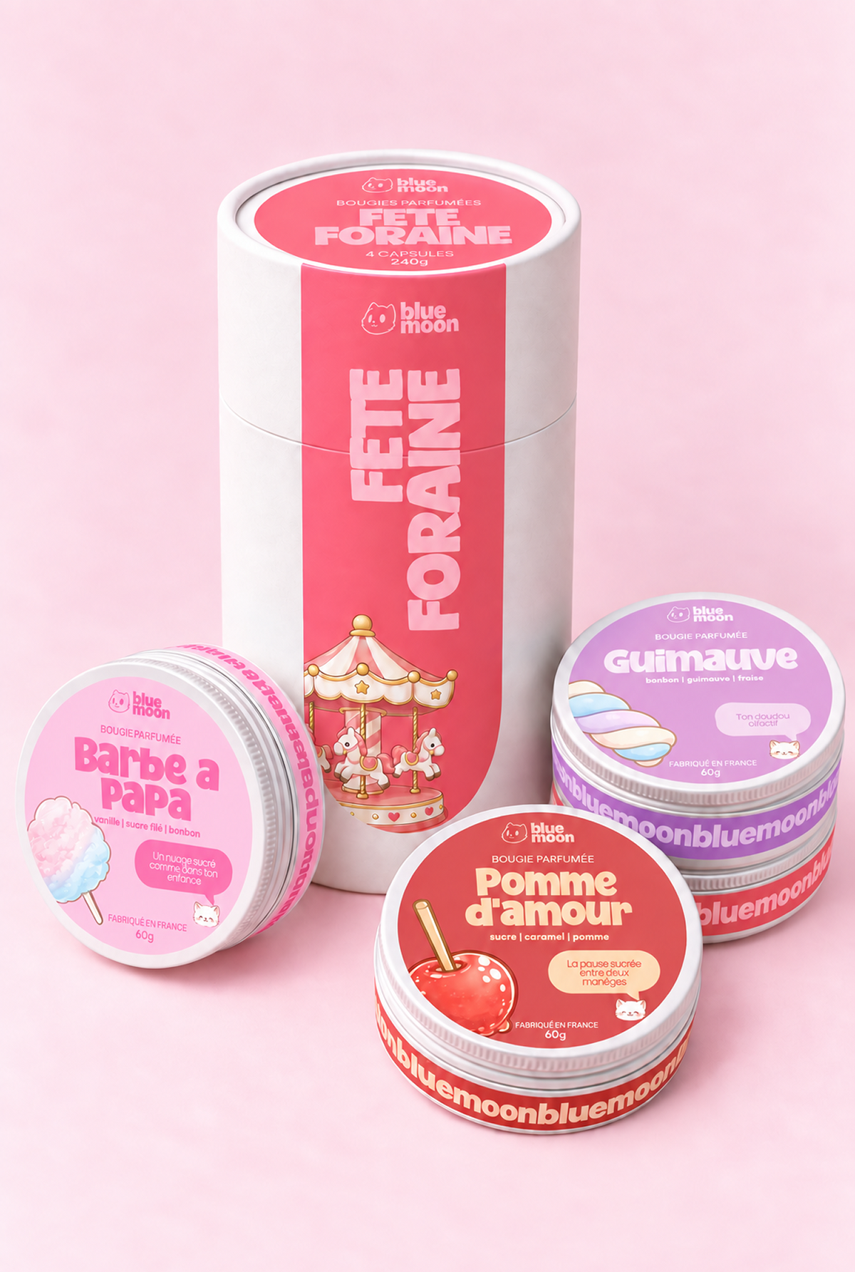 Bougies parfumées - Fête foraine