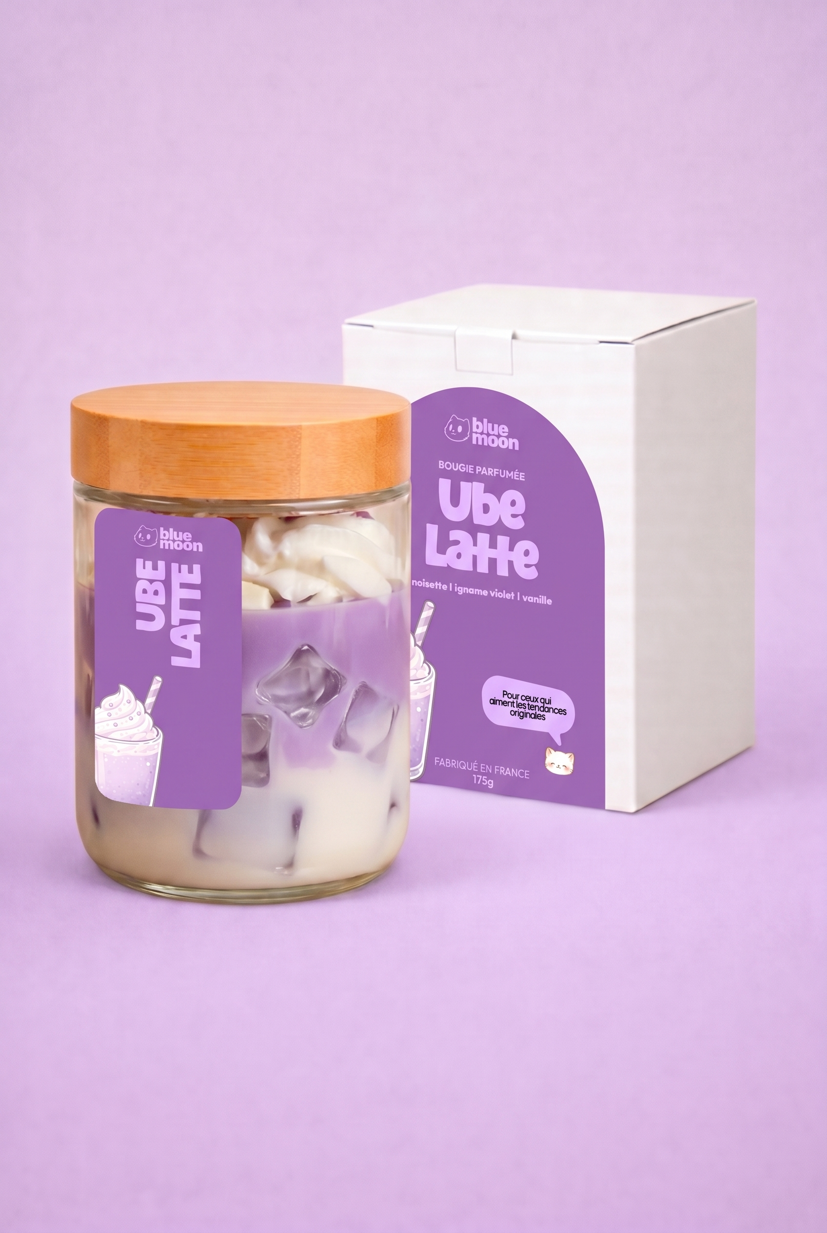 Bougie parfumée - Ube Latte